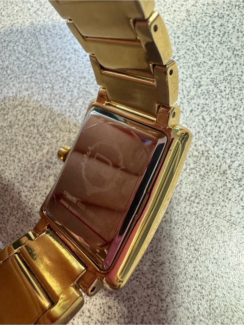 Rarities by Carol Brodie Goldtone Bracelet Watch